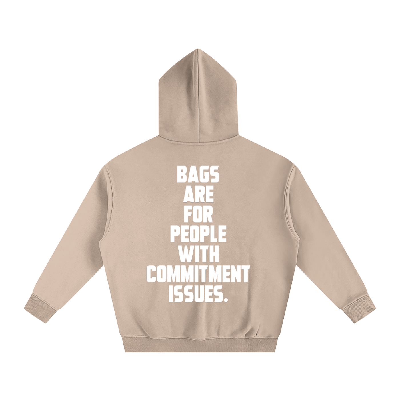 Bags Oversize Fleeced Hoodie
