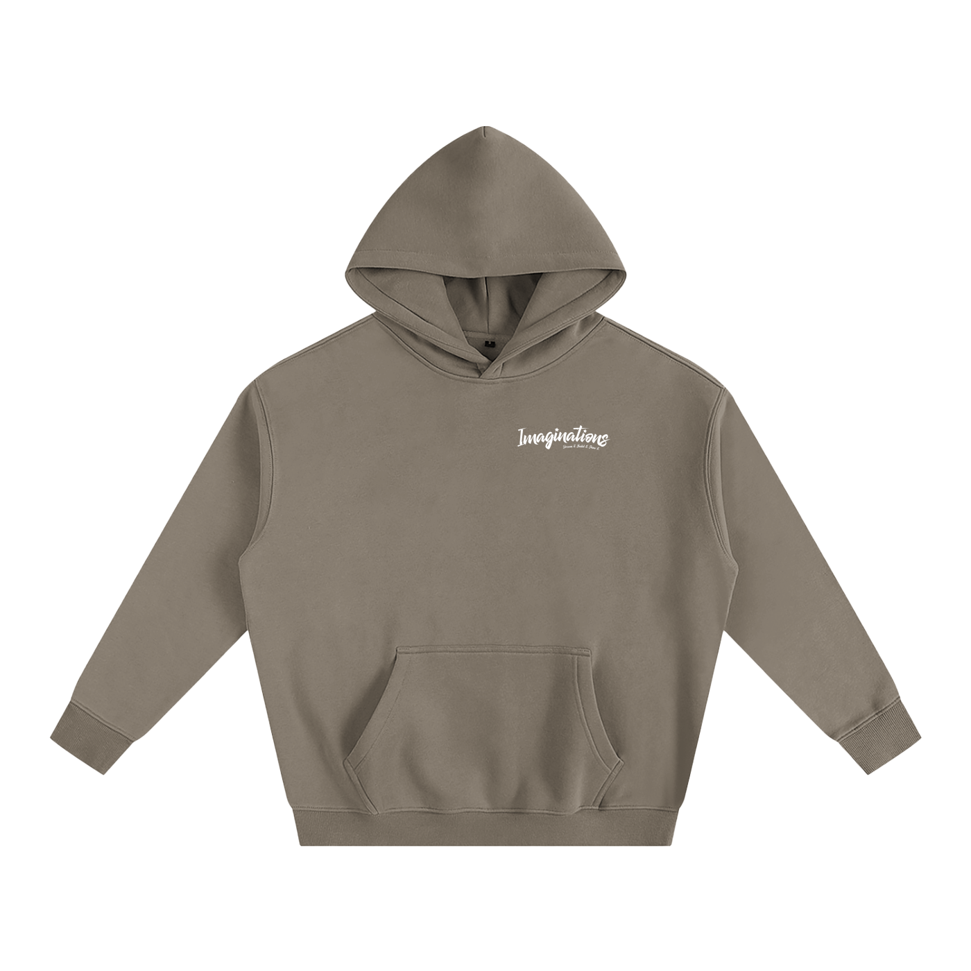 Static Oversize Fleeced Hoodie