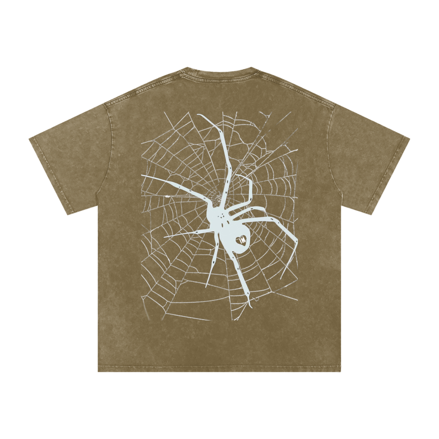 Spider Acid Wash Oversize T-Shirt