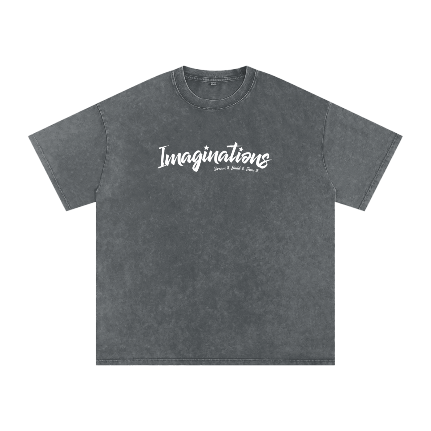 Spider Acid Wash Oversize T-Shirt
