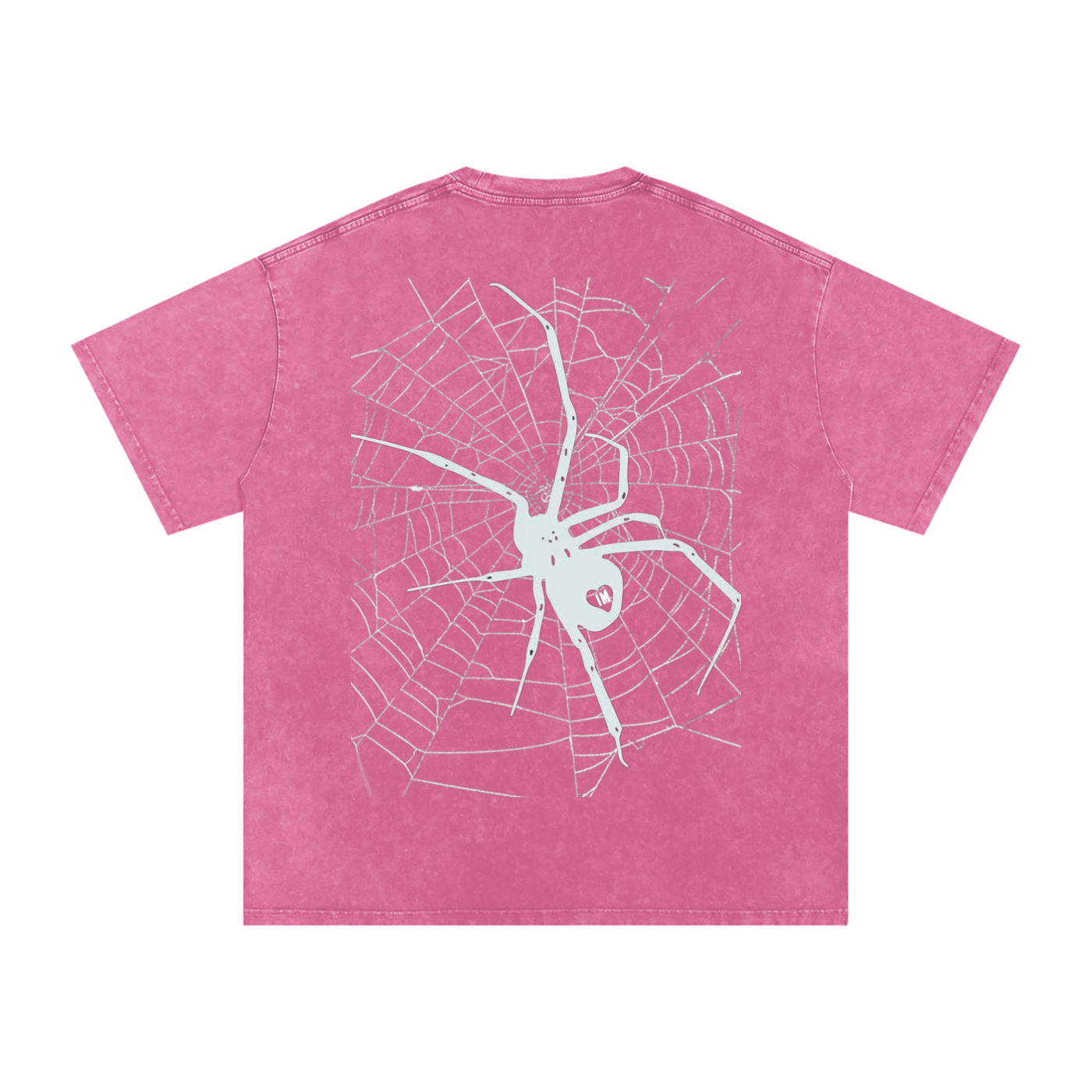 Spider Acid Wash Oversize T-Shirt