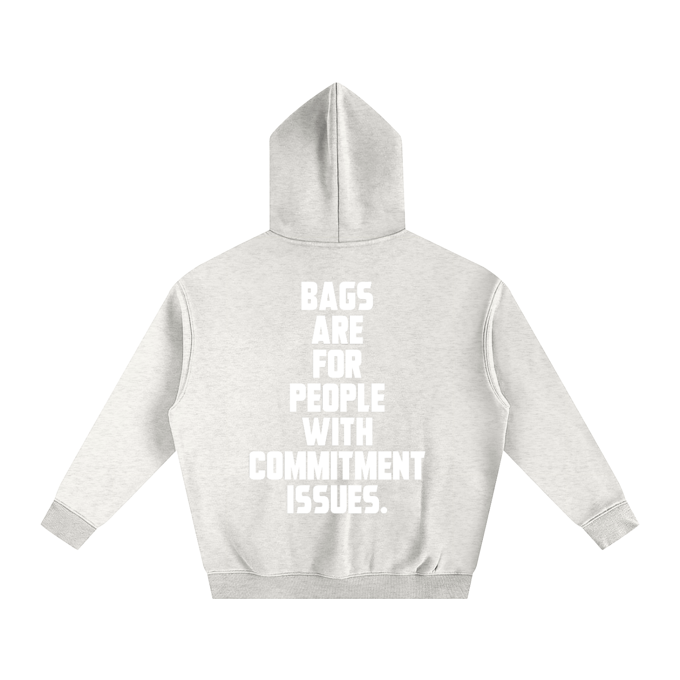 Bags Oversize Fleeced Hoodie