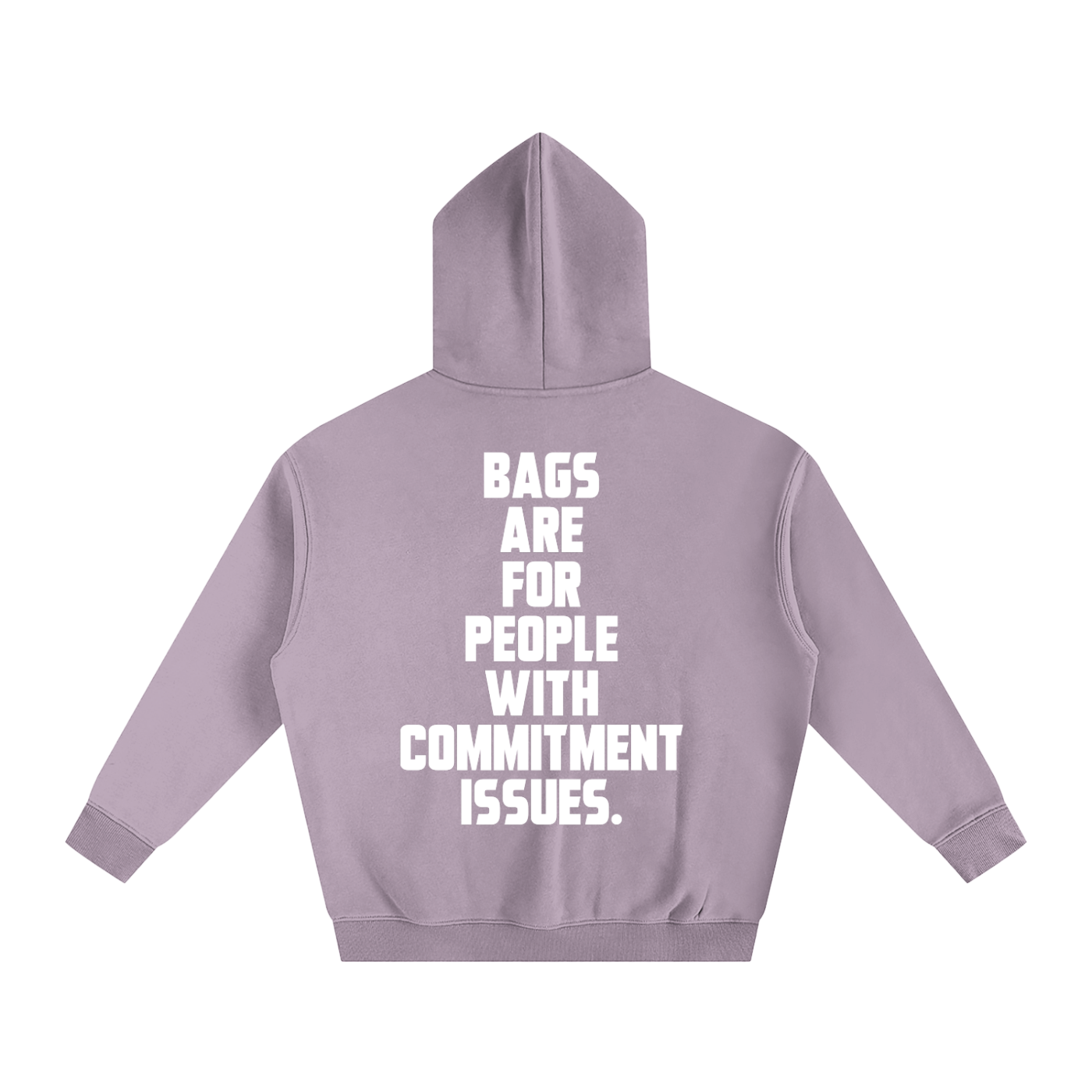 Bags Oversize Fleeced Hoodie