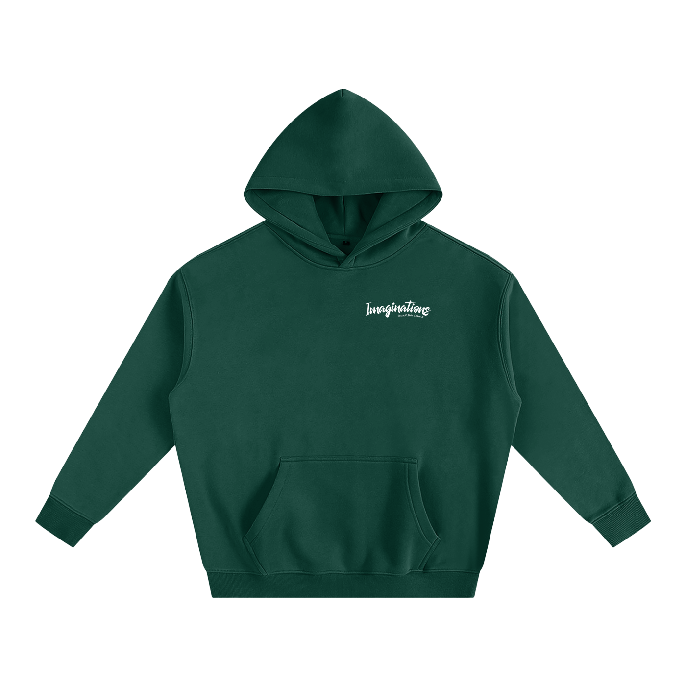 Static Oversize Fleeced Hoodie