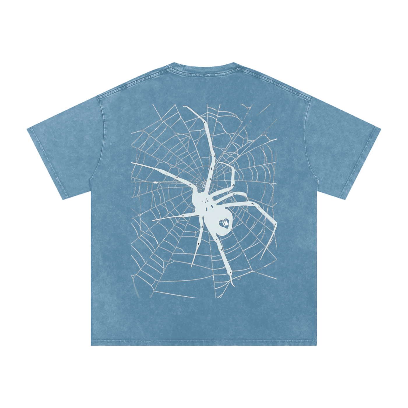 Spider Acid Wash Oversize T-Shirt