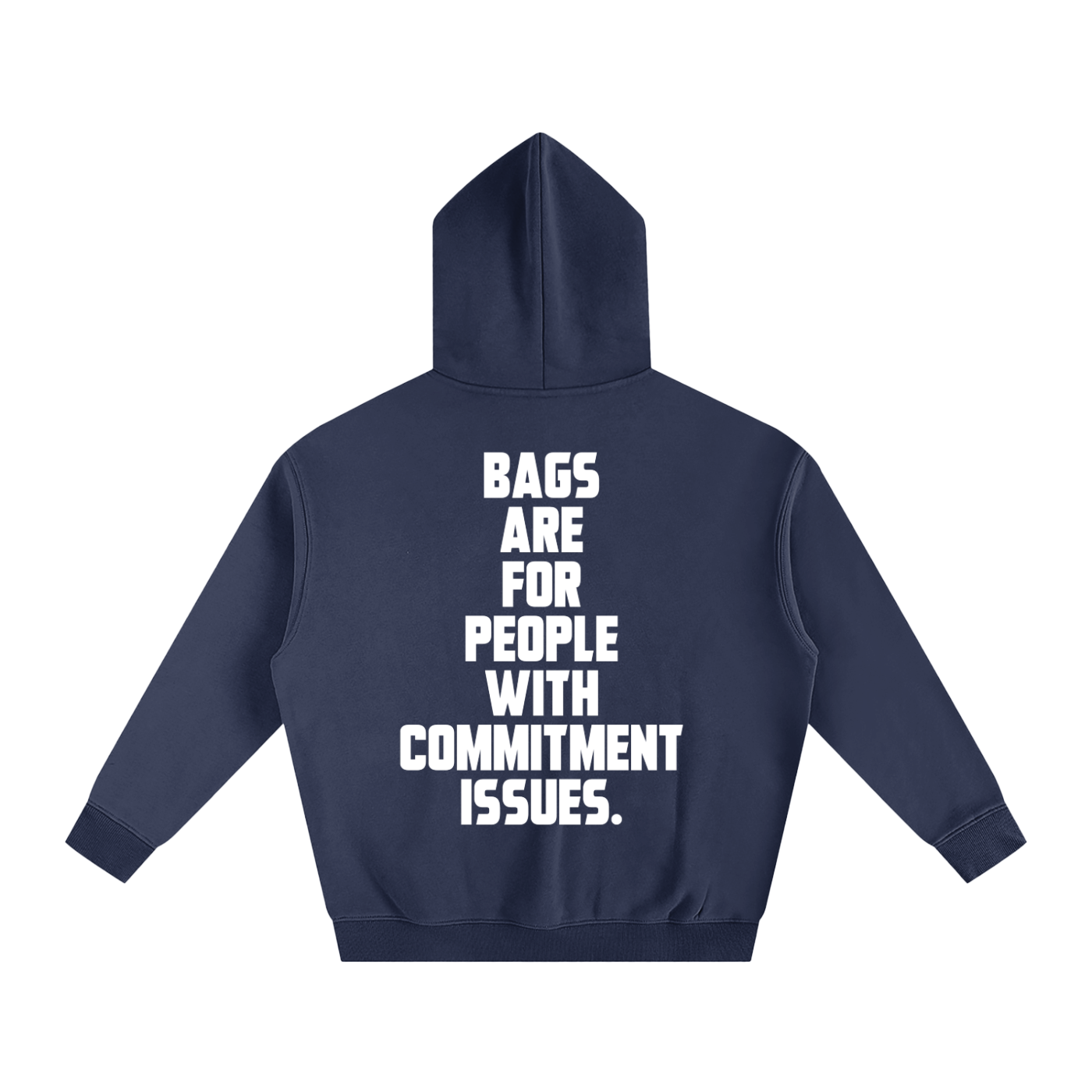 Bags Oversize Fleeced Hoodie