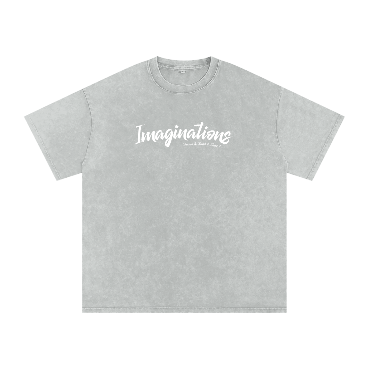 Spider Acid Wash Oversize T-Shirt