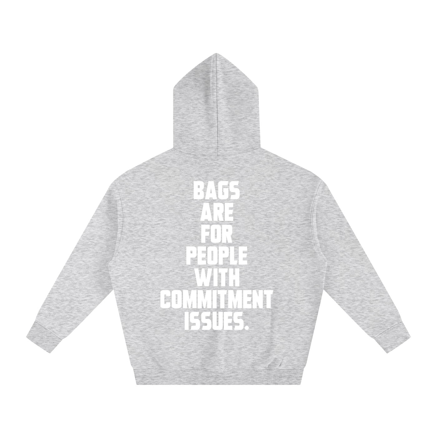 Bags Oversize Fleeced Hoodie