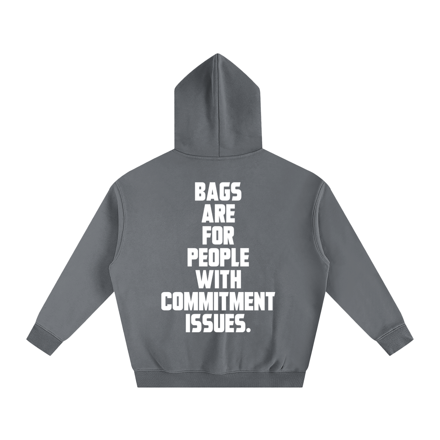 Bags Oversize Fleeced Hoodie