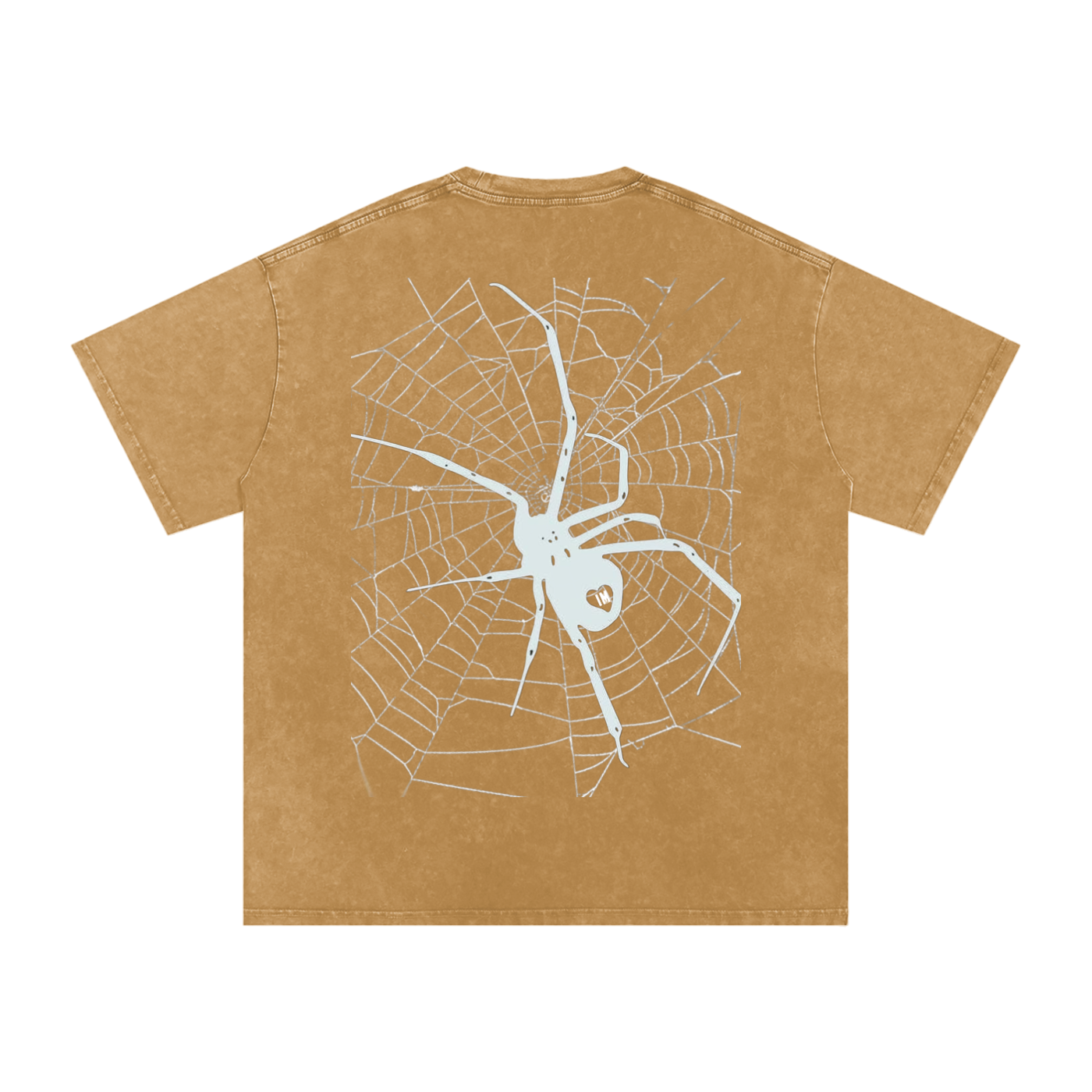 Spider Acid Wash Oversize T-Shirt