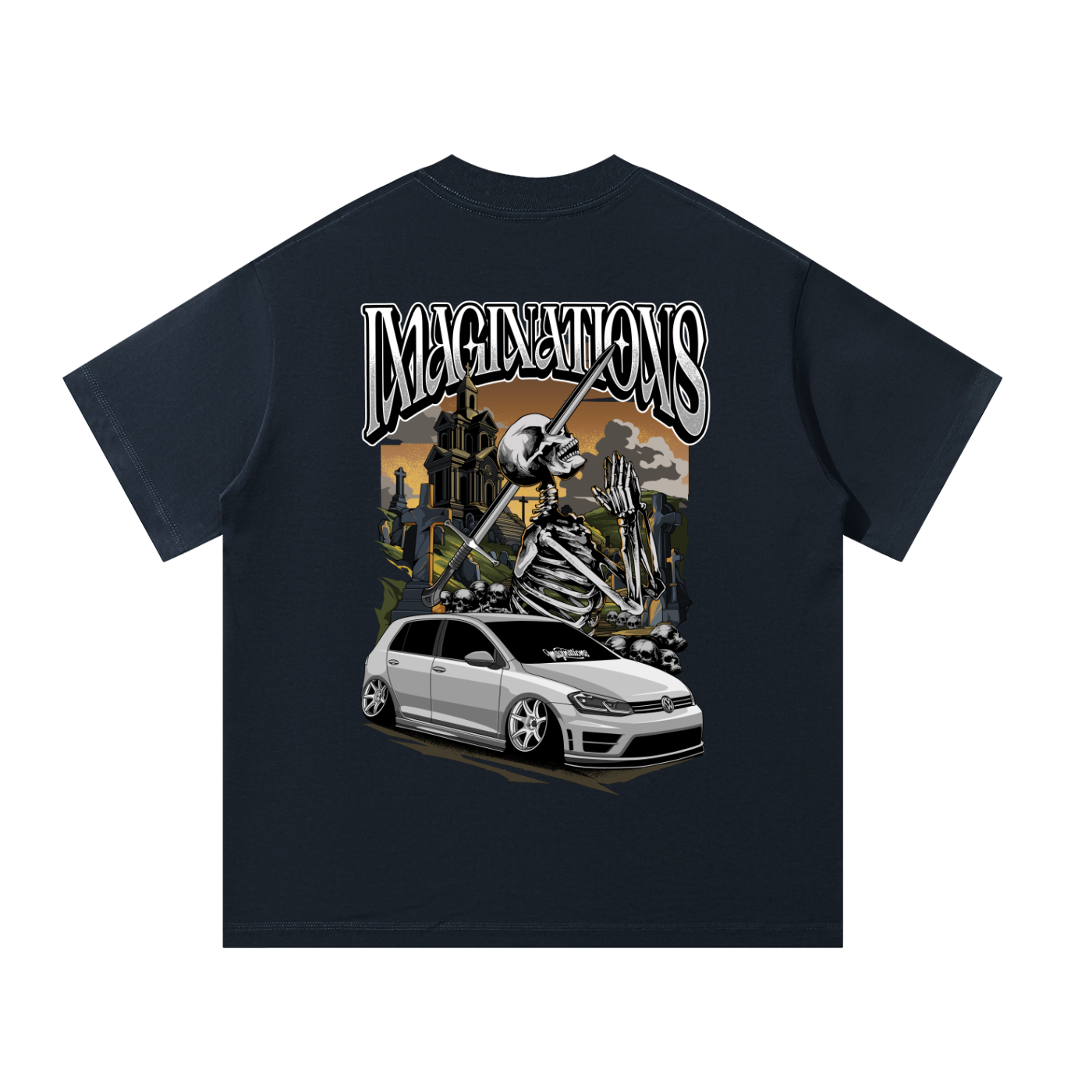 Graveyard Oversized T-Shirt