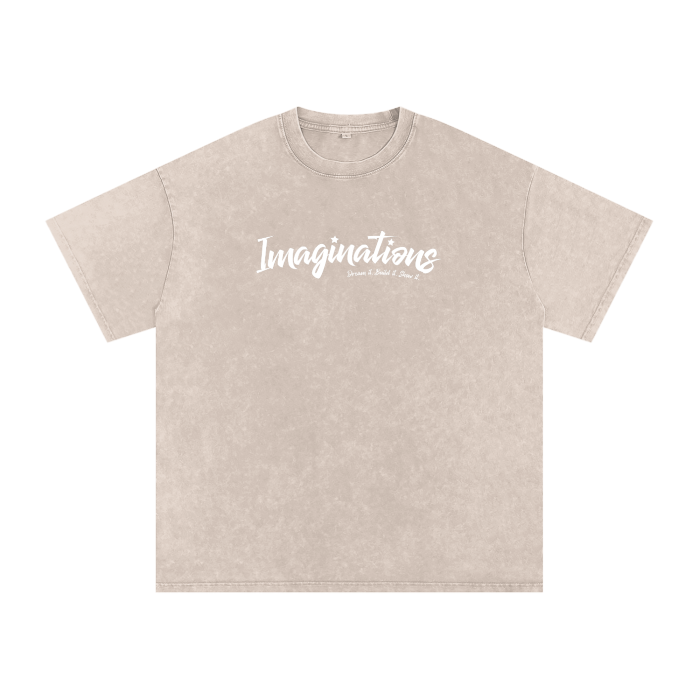 Spider Acid Wash Oversize T-Shirt