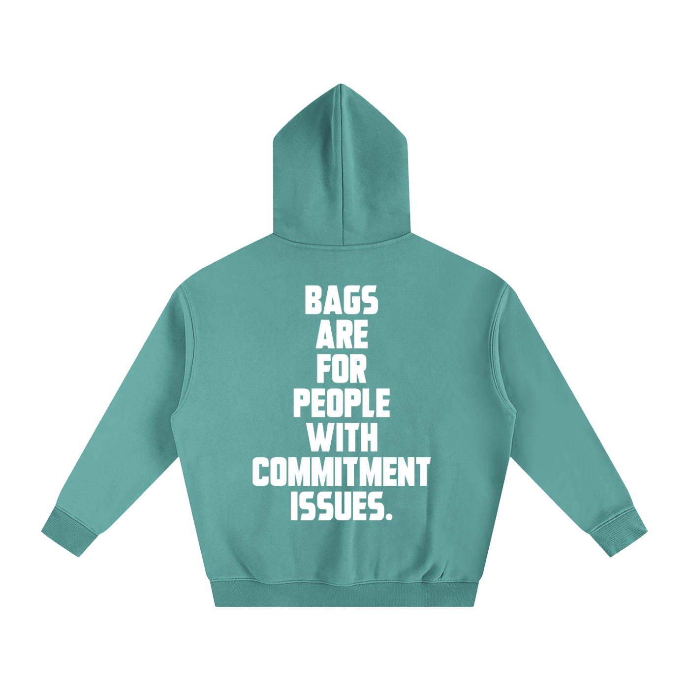 Bags Oversize Fleeced Hoodie