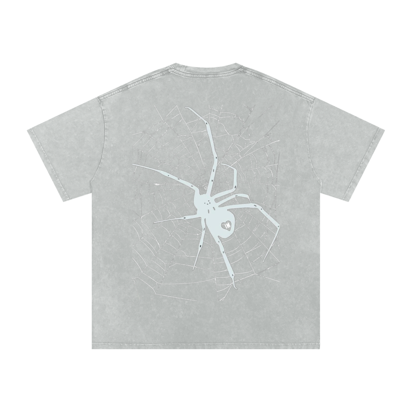 Spider Acid Wash Oversize T-Shirt