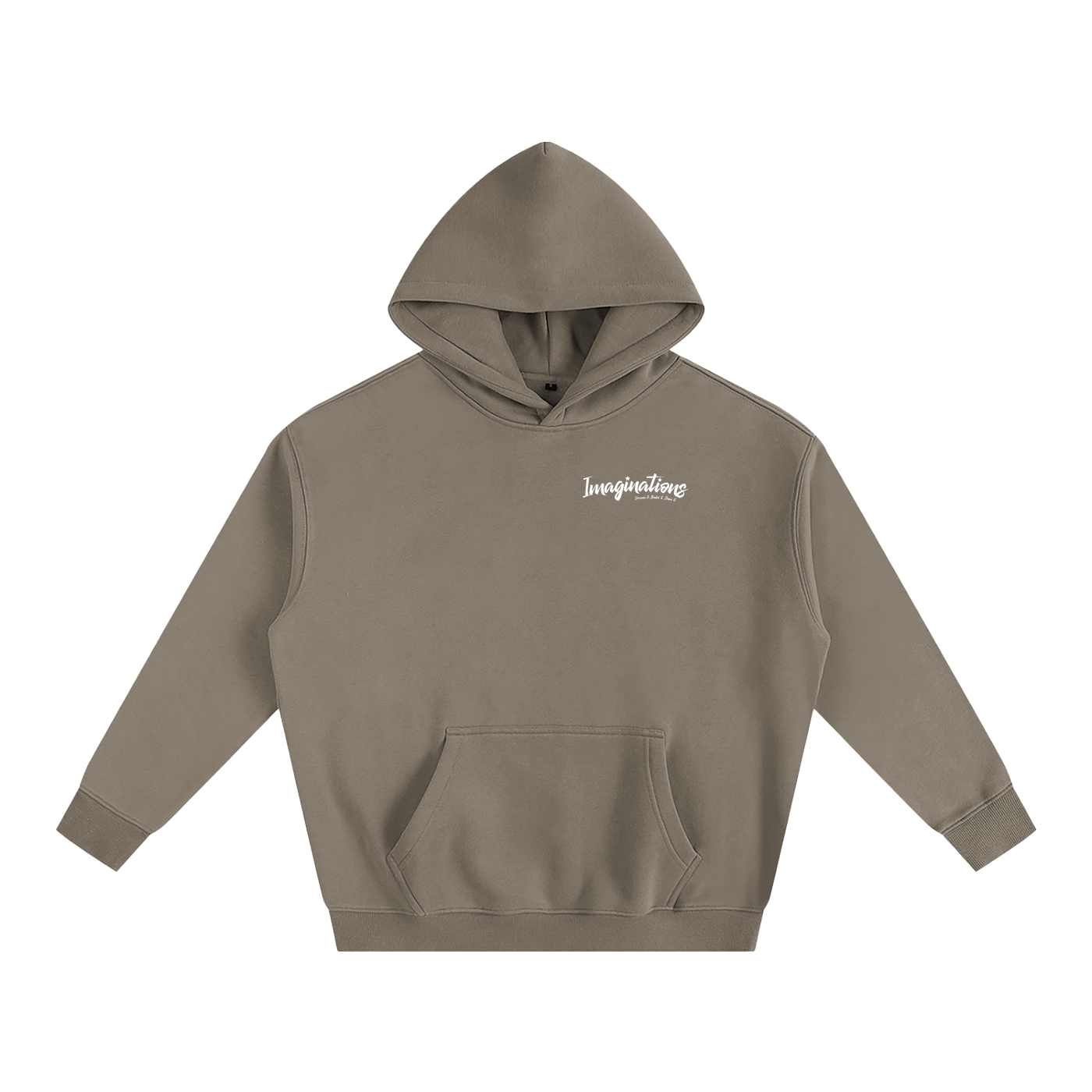 Bags Oversize Fleeced Hoodie