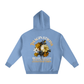 Flower Oversize Fleeced Hoodie