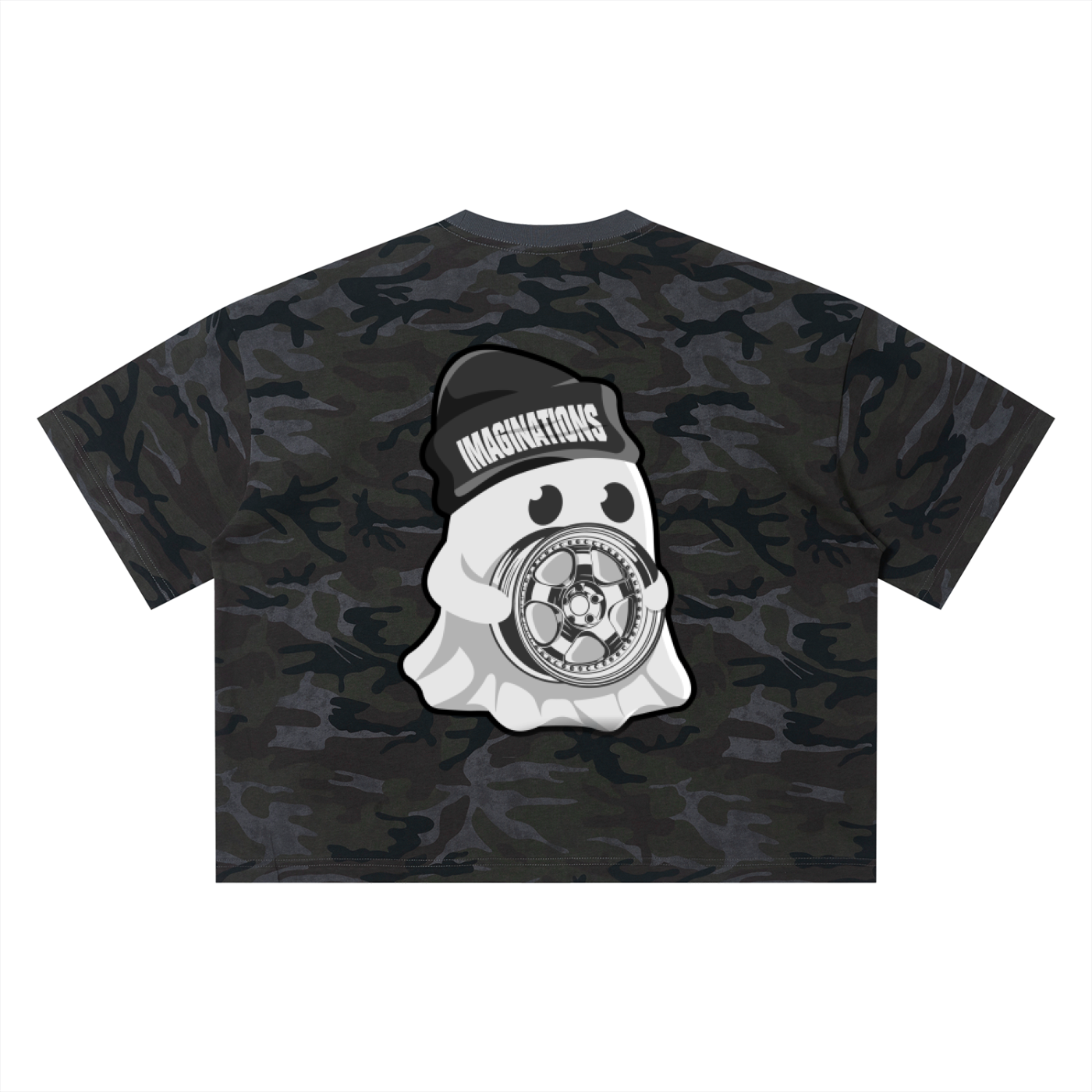 CAMO GHOST BOY SHIRT