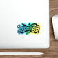 Graffiti Holographic Die-Cut Sticker