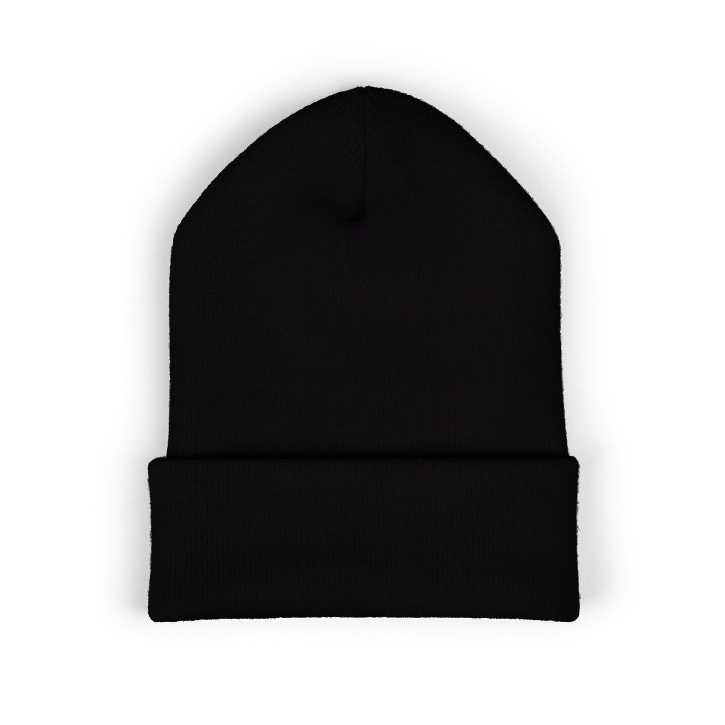 Black Metal Logo Beanie
