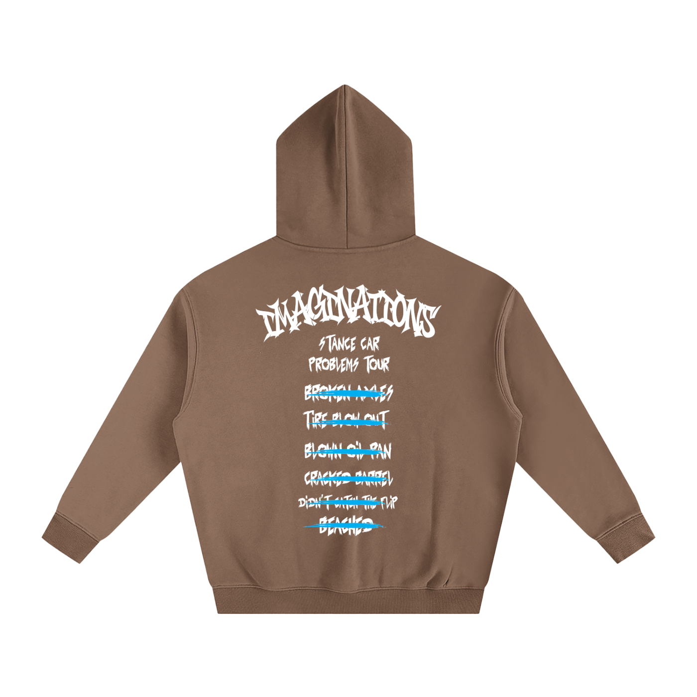 Oversize Stance Car Problems Tour Hoodie