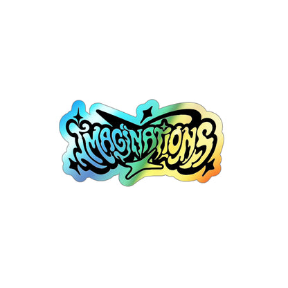 Graffiti Holographic Die-Cut Sticker