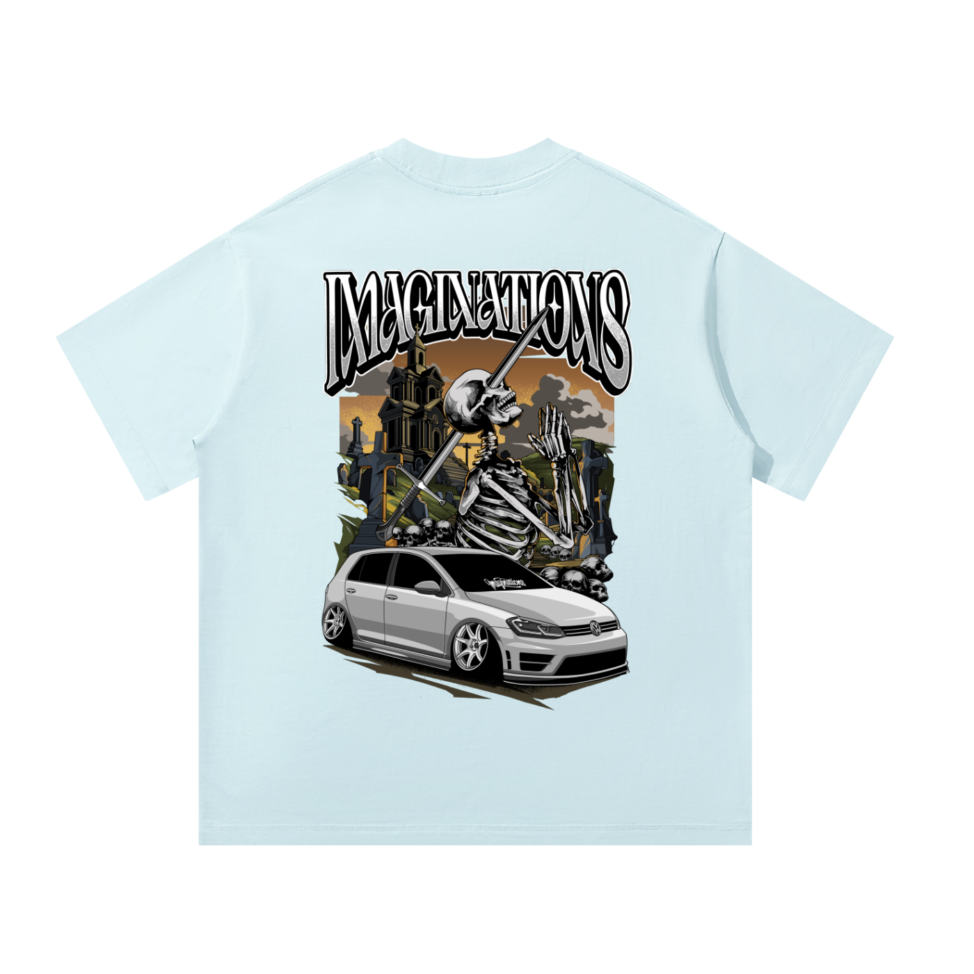 Graveyard Oversized T-Shirt