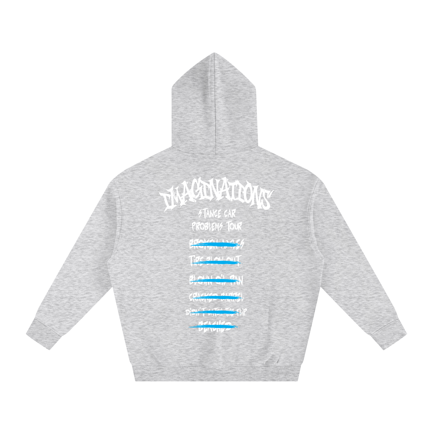 Oversize Stance Car Problems Tour Hoodie