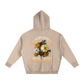 Flower Oversize Fleeced Hoodie