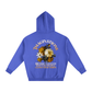 Flower Oversize Fleeced Hoodie