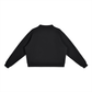 Simple Mock-Neck Crew Sweatshirt