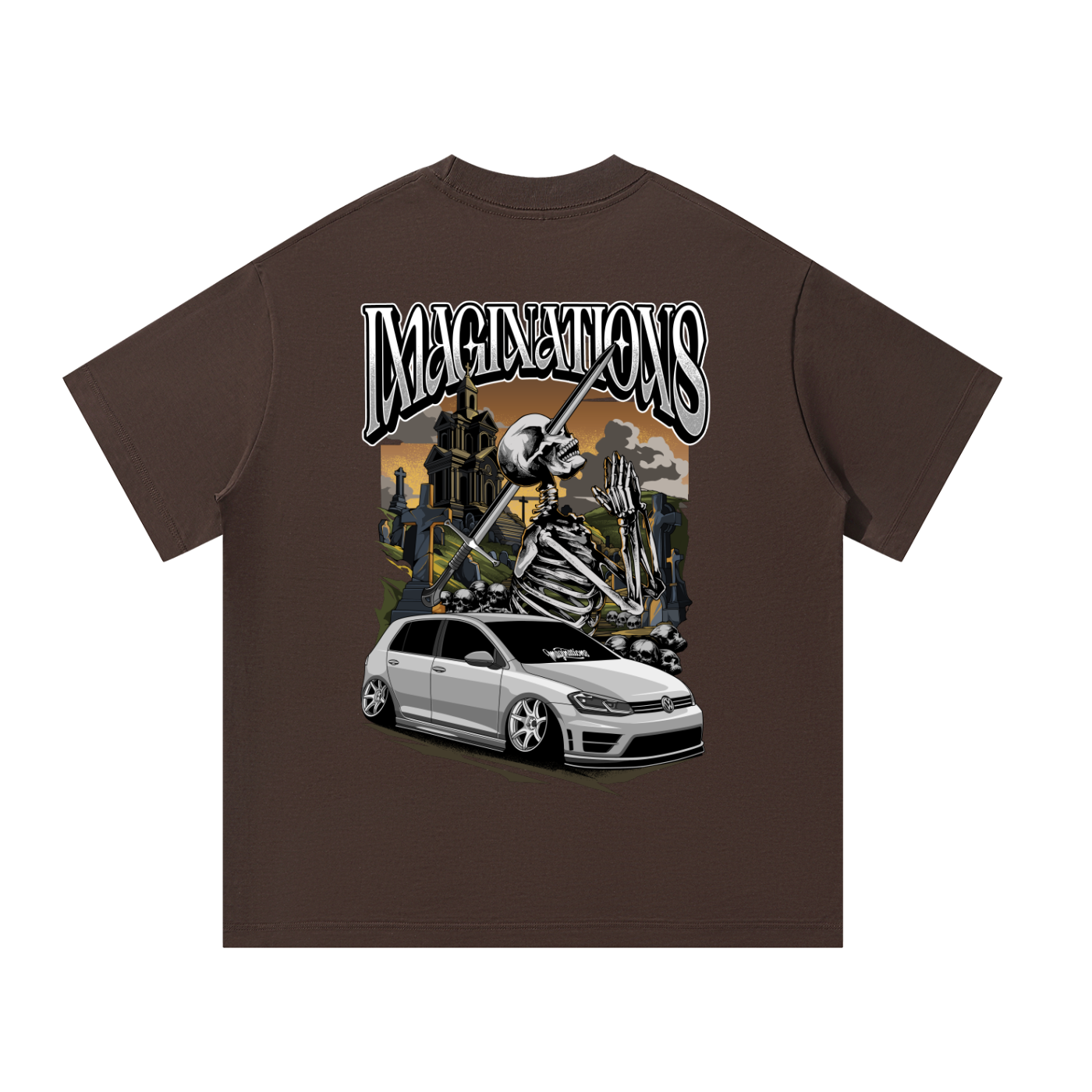 Graveyard Oversized T-Shirt