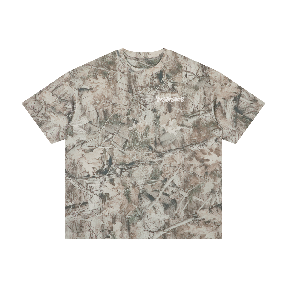 Fuck Your Clout Camo Oversized T-Shirt