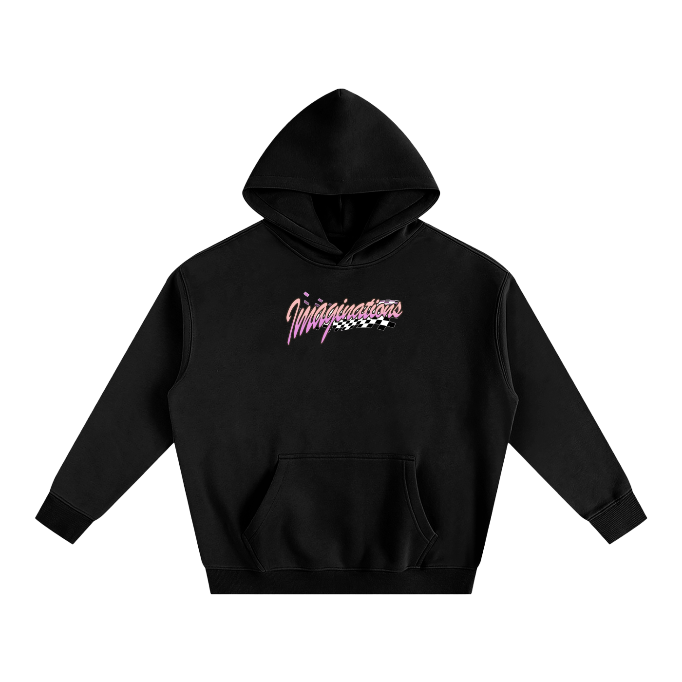 Retro Oversize Fleeced Hoodie