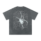 Spider Acid Wash Oversize T-Shirt