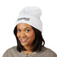 Outer World Beanie White