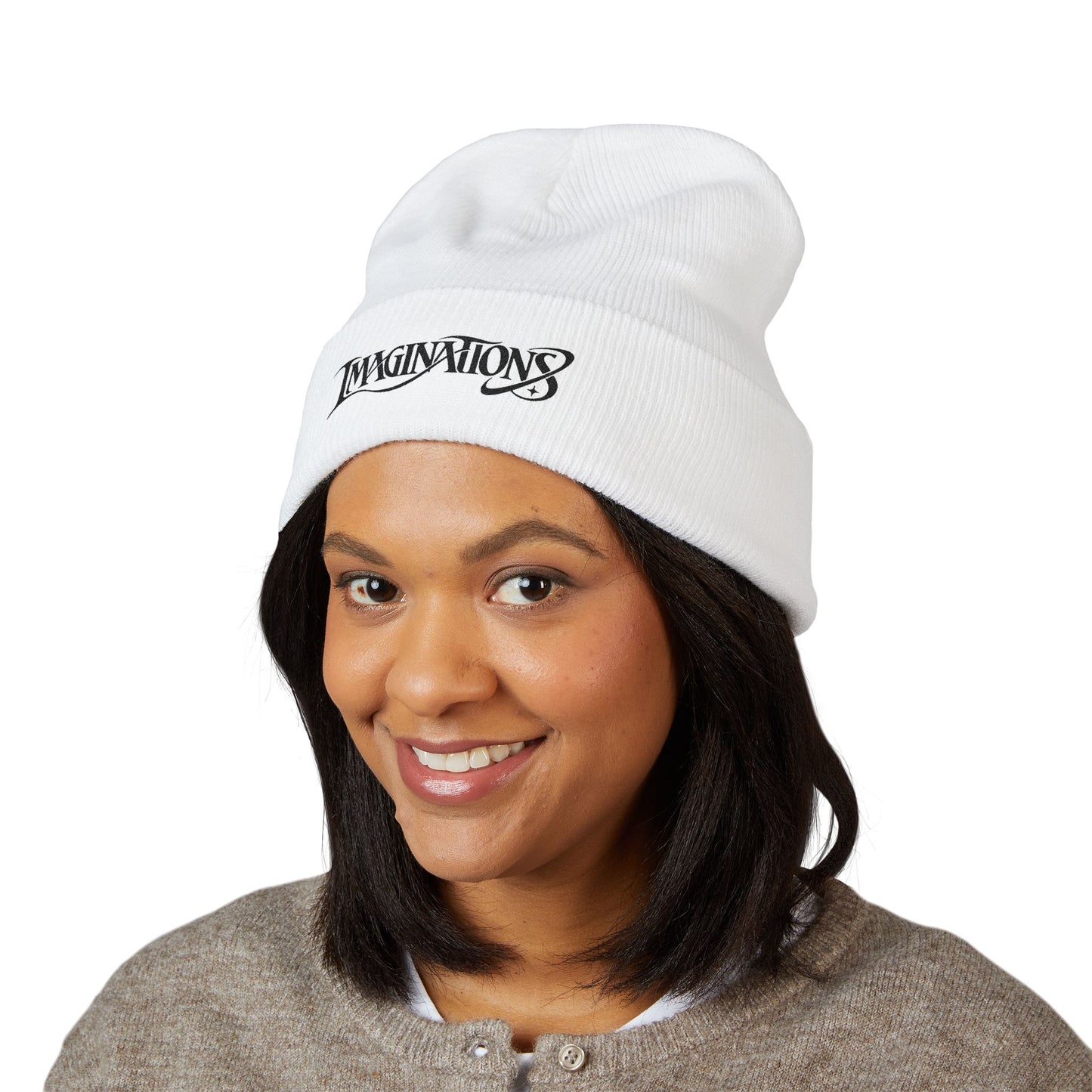 Outer World Beanie White