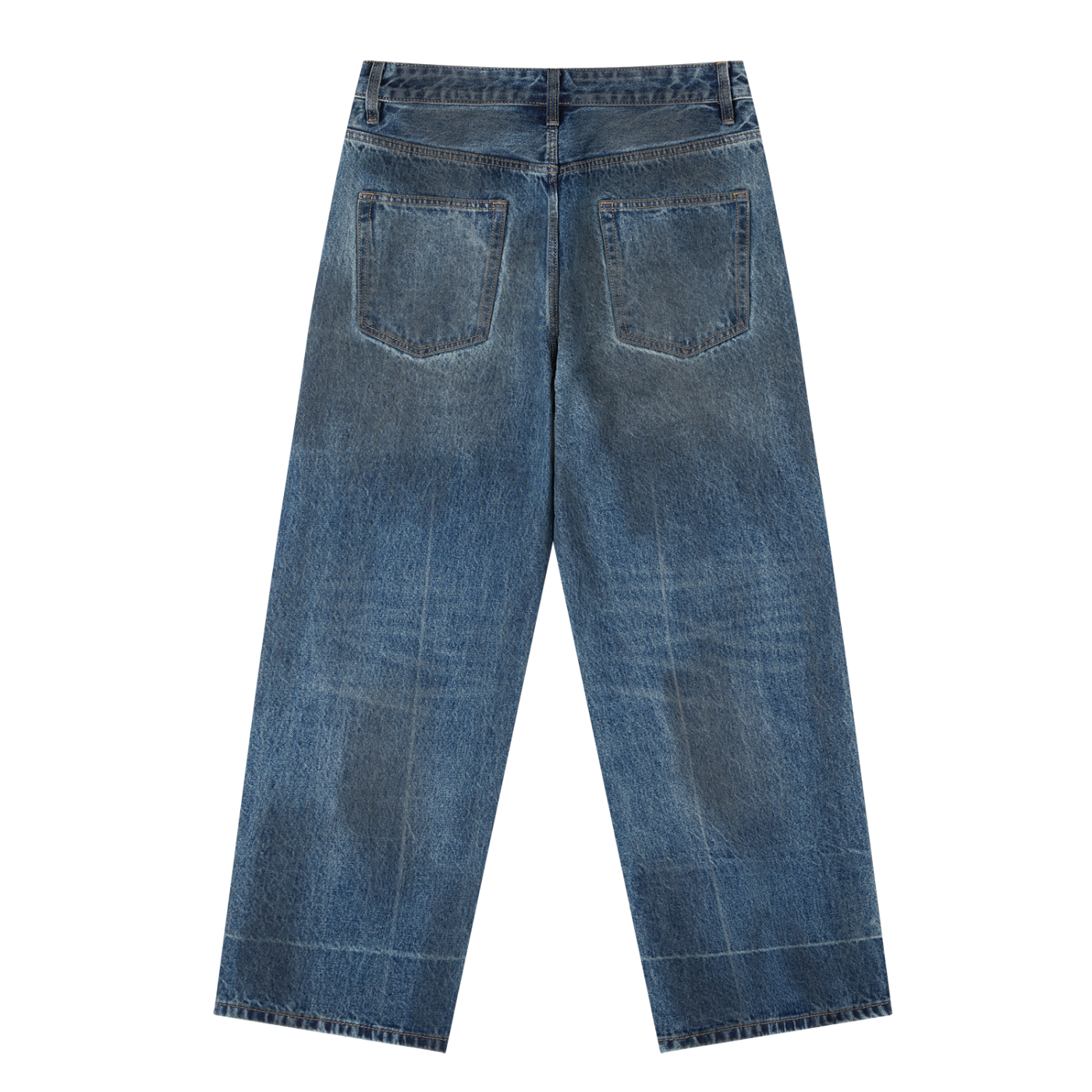 Dragon Vintage Wash Baggy Denim Jeans