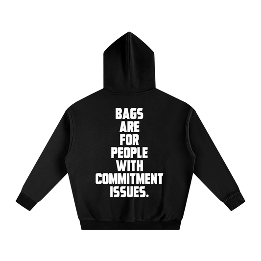Bags Oversize Fleeced Hoodie