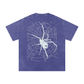 Spider Acid Wash Oversize T-Shirt