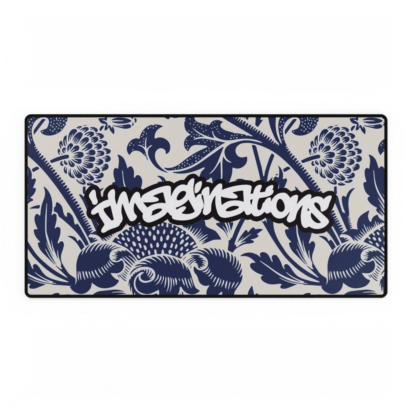 Graffiti Floral Desk Mat