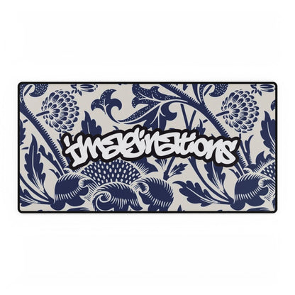 Graffiti Floral Desk Mat