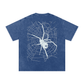 Spider Acid Wash Oversize T-Shirt