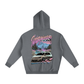 Retro Oversize Fleeced Hoodie