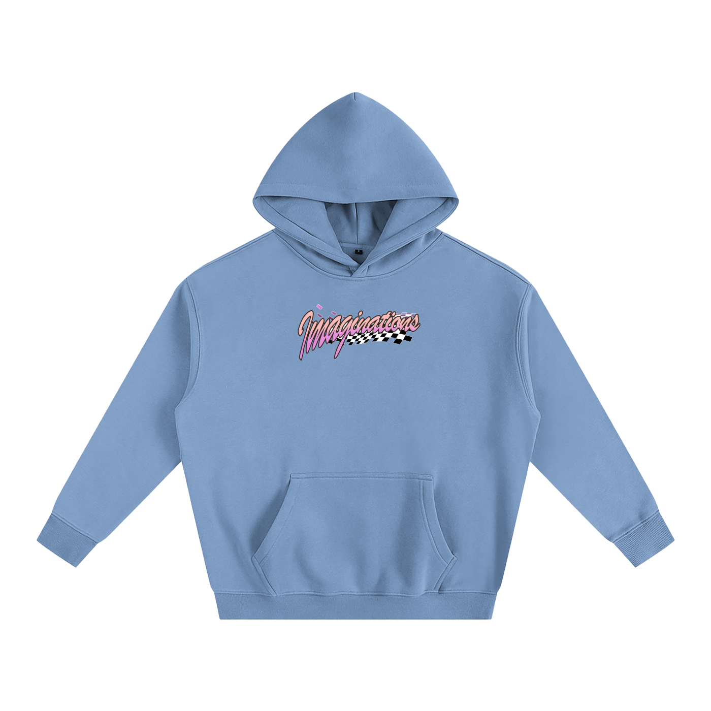 Retro Oversize Fleeced Hoodie
