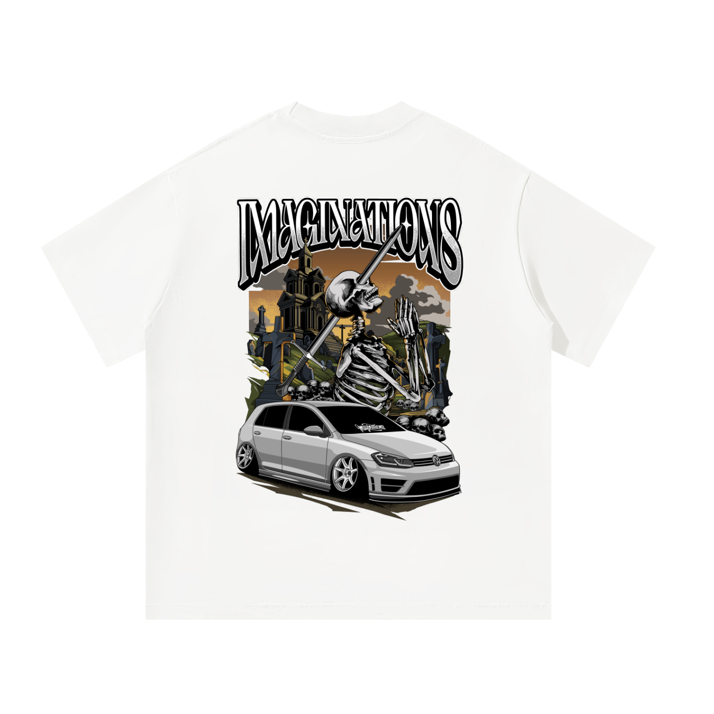 Graveyard Oversized T-Shirt