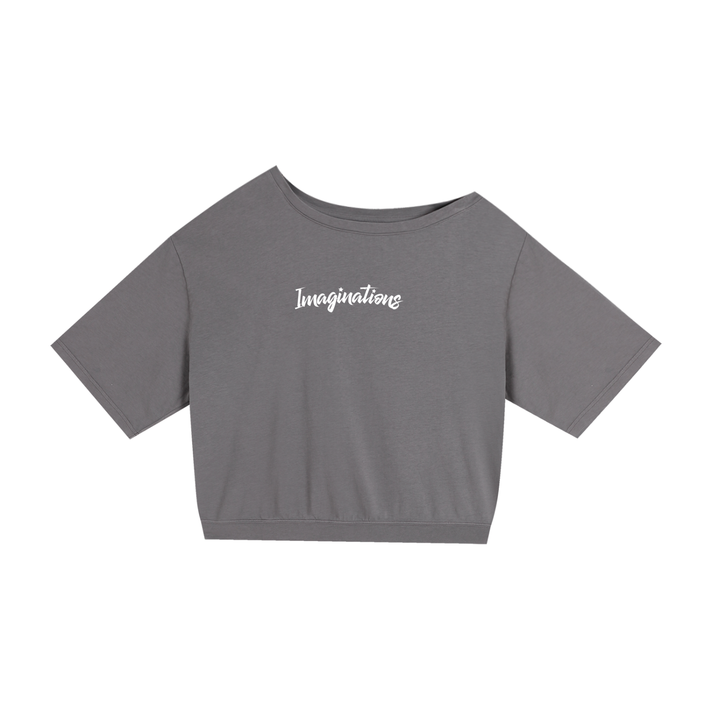 Shoulder Oversized Cotton T-Shirt