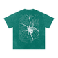Spider Acid Wash Oversize T-Shirt