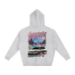 Retro Oversize Fleeced Hoodie