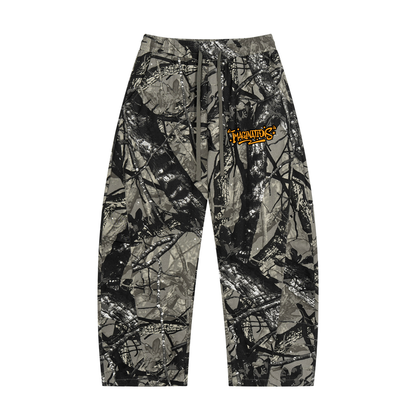 Tree Camo Barrel Leg Pants