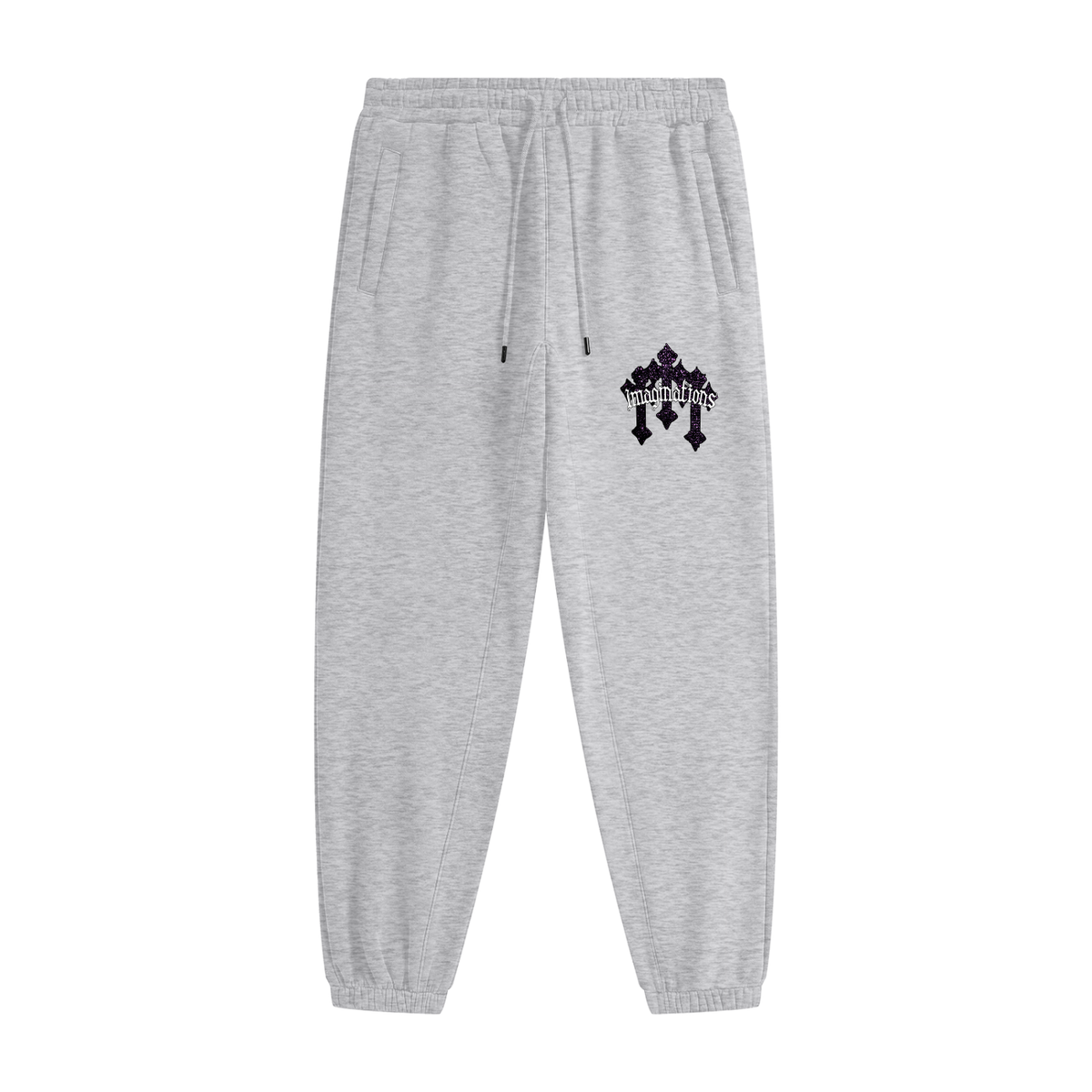 Purple cross Heavyweight Fleece Joggers